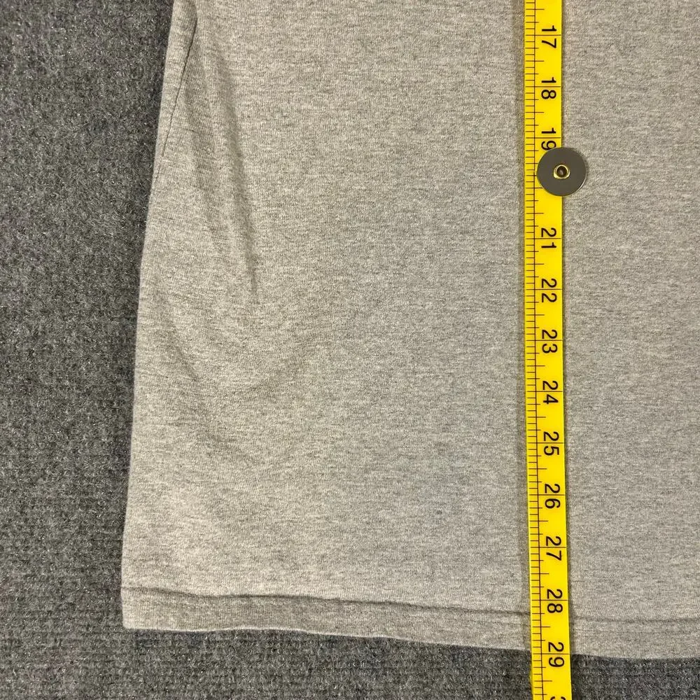 Champion‎ Multi Color Logo Heavy T Shirt Mens XL Gray Spell Out and Logo - Picture 5 of 6